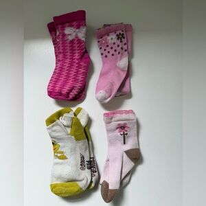 Cookie Girls Sock bundle, Pink, 2T.